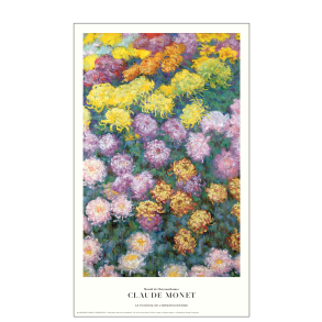 Claude Monet. Chrysanthemen-Massiv