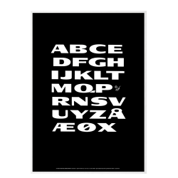 Alfabetet "Imperial II". Claus Friis