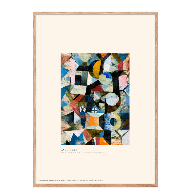 Paul Klee. Composition with the Yellow Half-Moon and the Y