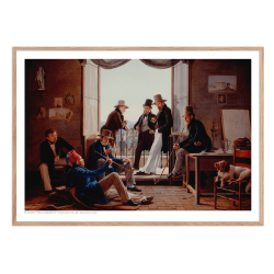 Hansen, Et selskab af danske kunstnere i Rom