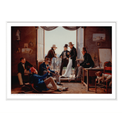 Hansen, Et selskab af danske kunstnere i Rom