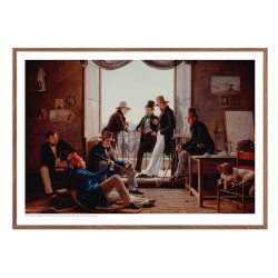 Hansen, Et selskab af danske kunstnere i Rom