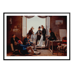 Hansen, Et selskab af danske kunstnere i Rom