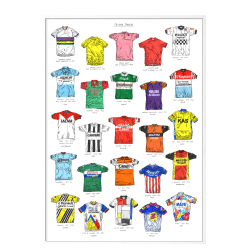 Cycling team jerseys