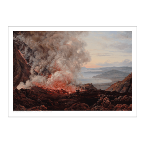 Dahl, Ausbruch des Vesuvs