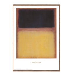 Mark Rothko. Dark over light earth