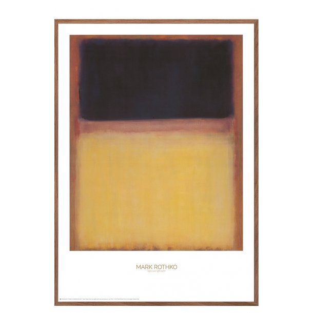 Mark Rothko. Dark over light earth