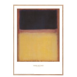 Mark Rothko. Dark over light earth