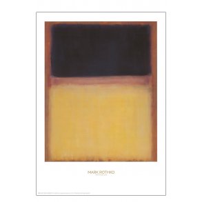 Mark Rothko. Dark over light earth