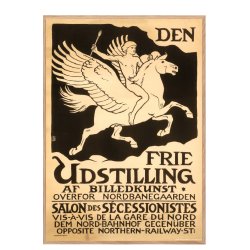 Den Frie Udstilling, Af billedkunst overfor Nordbanegaarden.