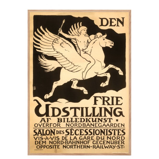 Den Frie Udstilling, Af billedkunst overfor Nordbanegaarden.