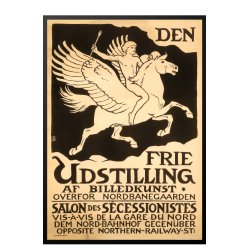 Den Frie Udstilling, Af billedkunst overfor Nordbanegaarden.