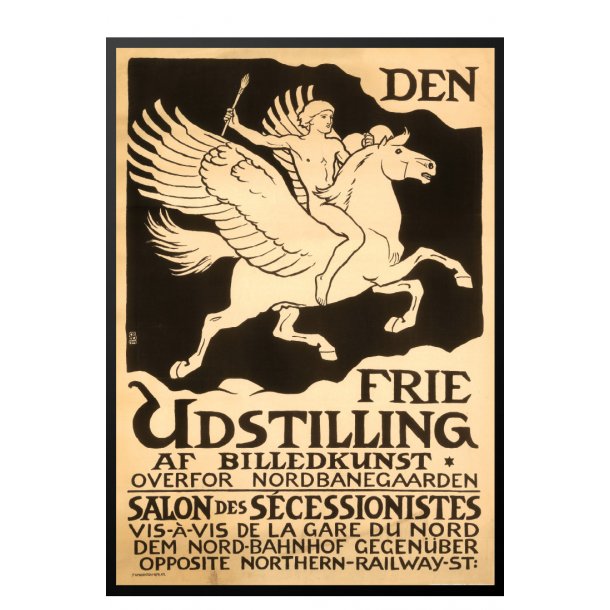 Den Frie Udstilling, Af billedkunst overfor Nordbanegaarden.