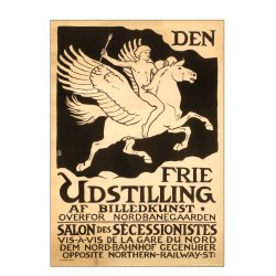 Den Frie Udstilling, Af billedkunst overfor Nordbanegaarden.