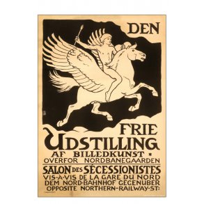 Die freie Ausstellung der bildenden Kunst gegenber dem Nordbanegaarden.