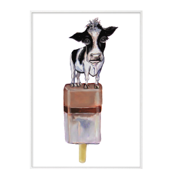 Der er en ko p isen. Kkkenplakat.