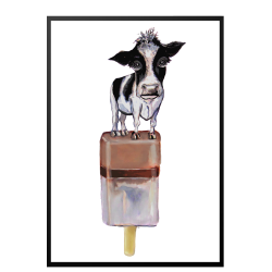 Der er en ko p isen. Kkkenplakat.