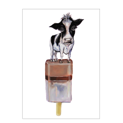 Der er en ko p isen. Kkkenplakat.