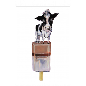 Der er en ko p isen. Kkkenplakat.