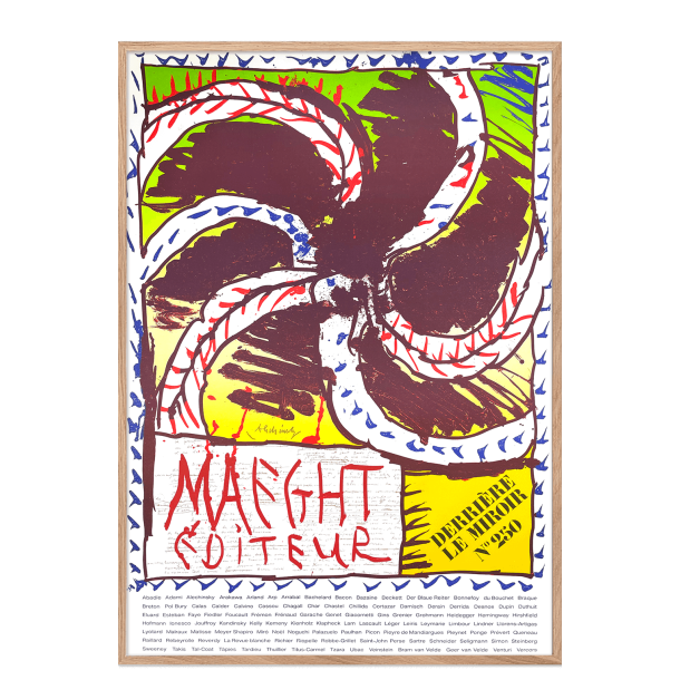 Derriere le Miroir - Maeght Editeur (Original litografi plakat)