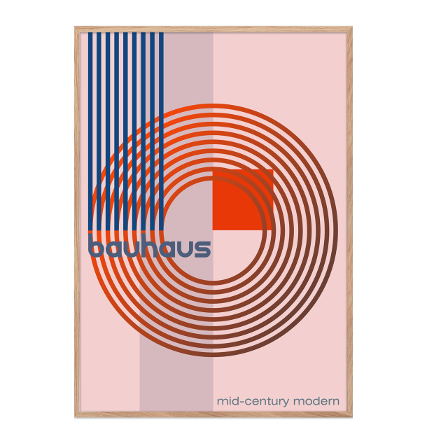 Ditlev, Bauhaus, Cirkel-plakat