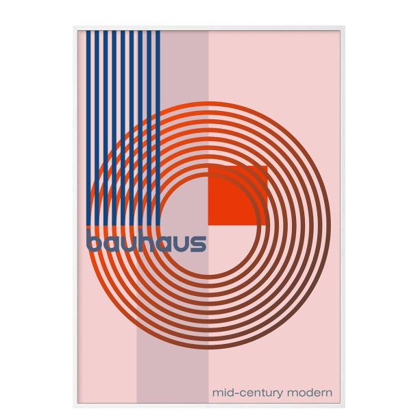 Ditlev, Bauhaus, Cirkel-plakat