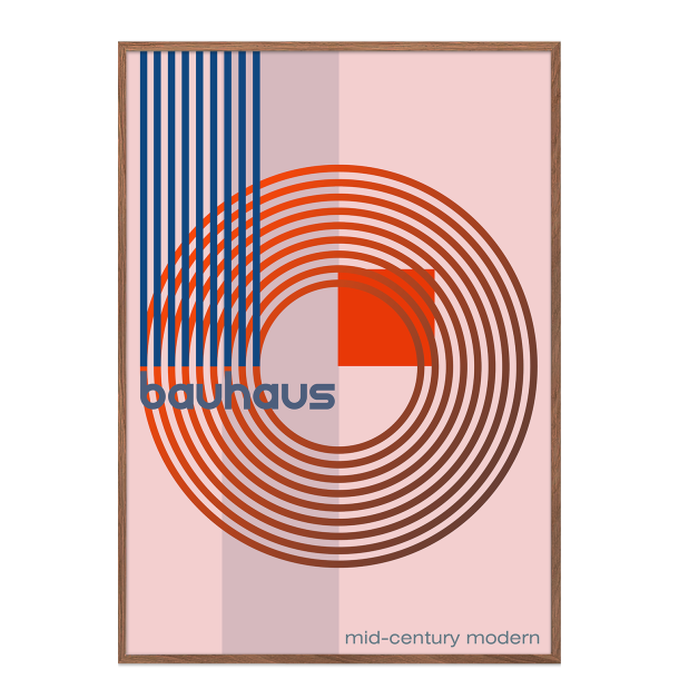 Ditlev, Bauhaus, Cirkel-plakat
