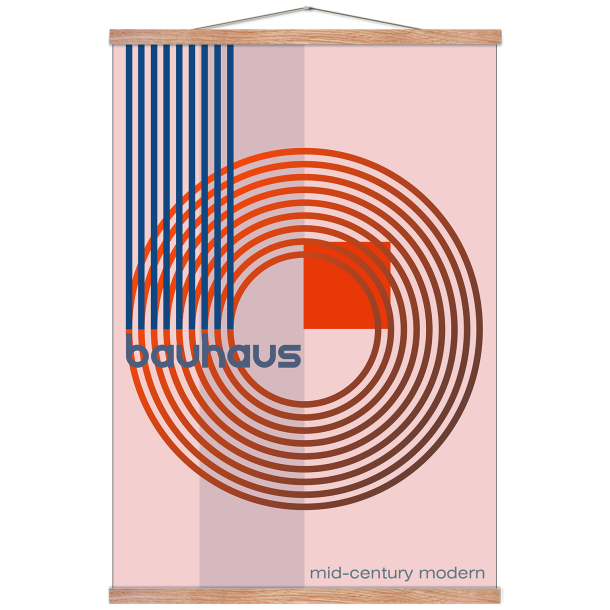 Ditlev, Bauhaus, Cirkel-plakat
