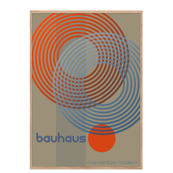 Ditlev, Bauhaus, Geometricplakat 