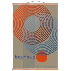 Ditlev, Bauhaus, Geometricplakat 