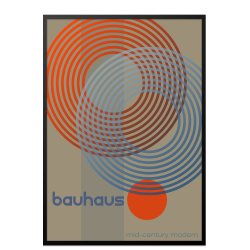 Ditlev, Bauhaus, Geometricplakat 