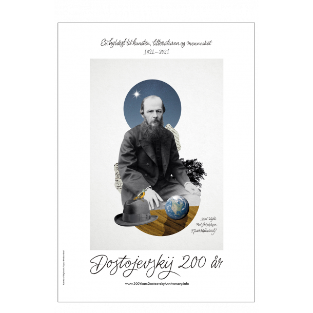 Eine Hommage an kunsten, die Literatur und die Menschheit. Dostojewski