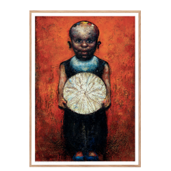 Trampedach, Dreng med lysende cirkel / Boy with luminous circle