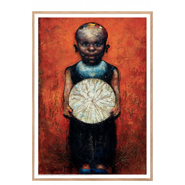 Trampedach, Dreng med lysende cirkel / Boy with luminous circle