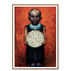 Trampedach, Dreng med lysende cirkel / Boy with luminous circle