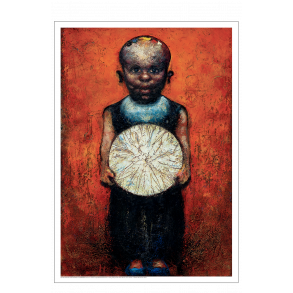 Trampedach, Dreng med lysende cirkel / Boy with luminous circle