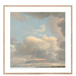 Early evening. Cloud motif