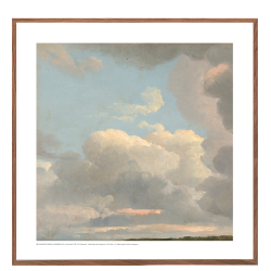 Early evening. Cloud motif