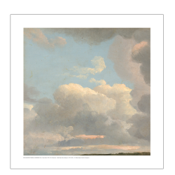 Early evening. Cloud motif