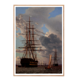 Eckersberg, The Russian line ship "Asow"