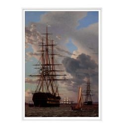 Eckersberg, The Russian line ship "Asow"