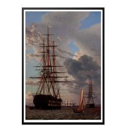 Eckersberg, The Russian line ship "Asow"