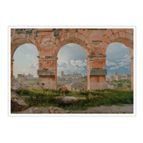 Eckersberg, Udsigt gennem tre buer i Colosseums tredje stokvrk