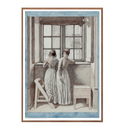 Eckersberg, At a window in the artist's studio