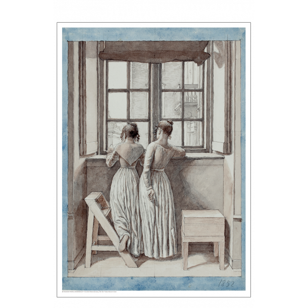 Eckersberg, At a window in the artist's studio