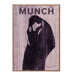 Edvard Munch. Kysset. Lilla