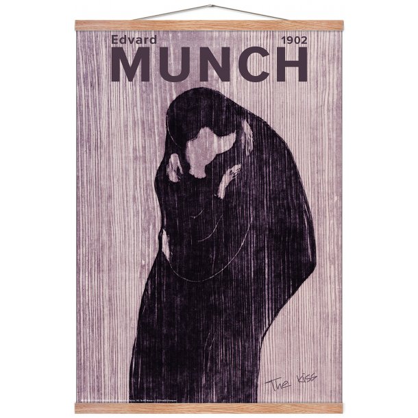 Edvard Munch. Kysset. Lilla