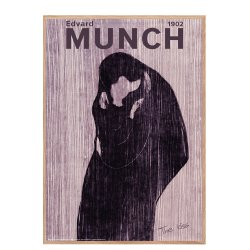 Edvard Munch. Kysset. Lilla