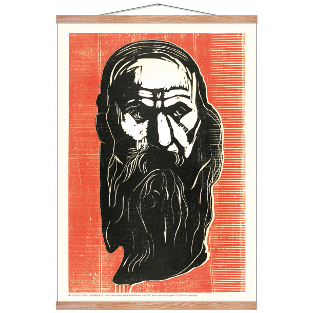 Edvard Munch - Mand med skg (rd)