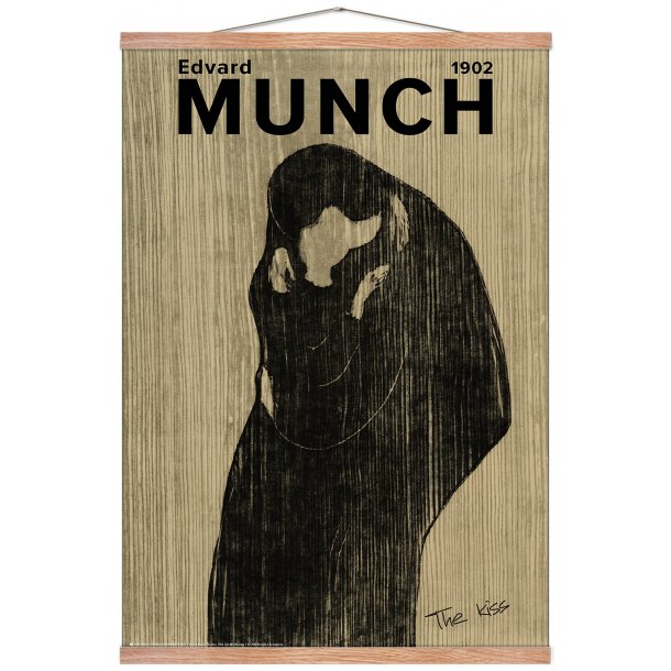 Edvard Munch. Kysset (sand)